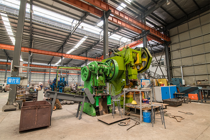 兖州网架配件-锥头加工车间